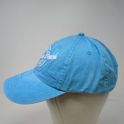 Royal Resortwear Baseball Cap Blue White One Size MacArthur Beach State Park Hat