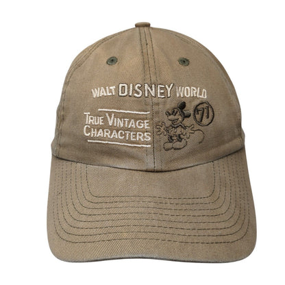 Walt Disney World Mickey Mouse Adult Slideback Hat Brown 57-61cm Disney Parks