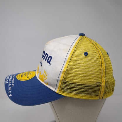 Corona Extra Snapback Trucker Hat Multi One Size Mesh Back Adjustable