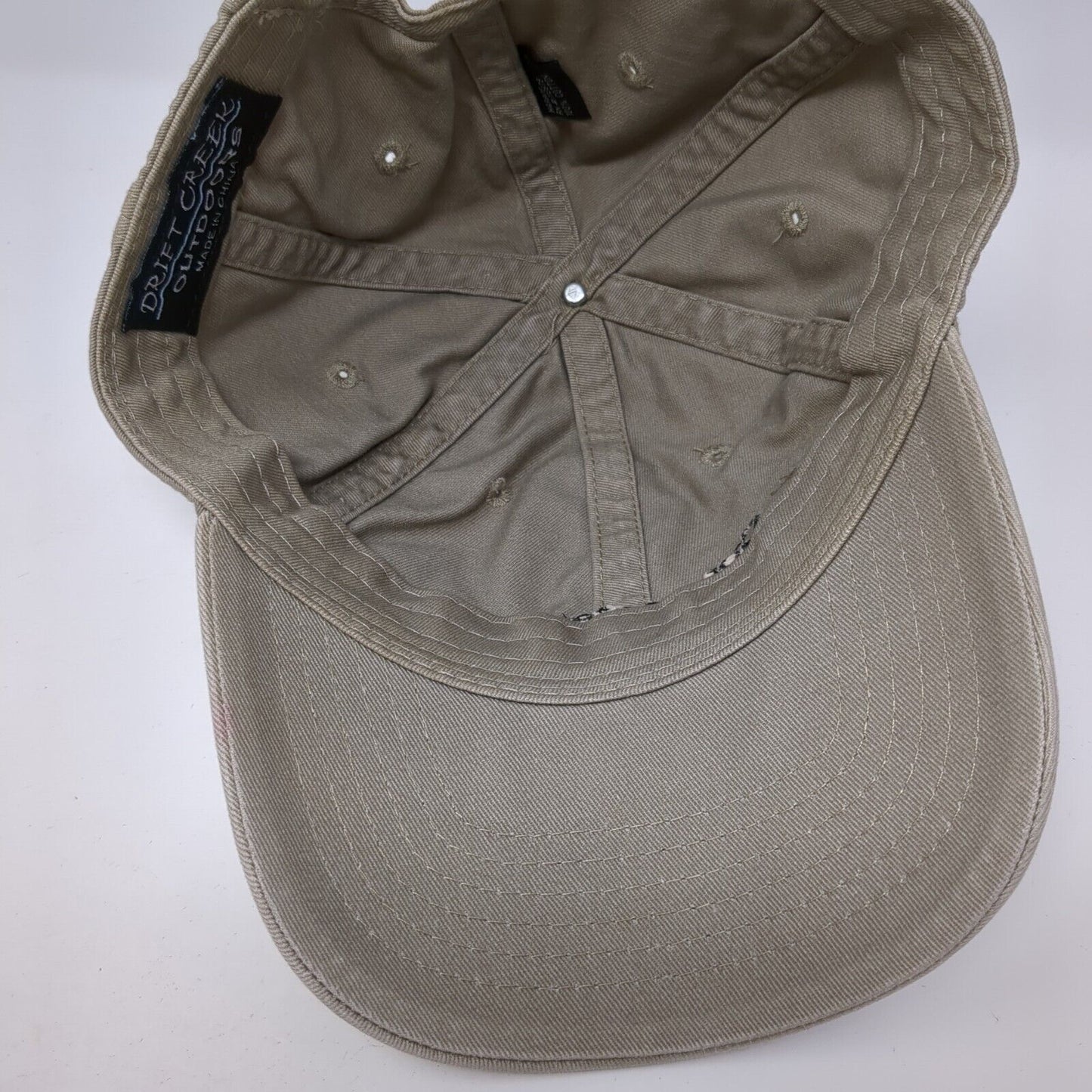 Concrete Resources Slideback Hat Tan One Size Adjustable Drift Creek Outdoors