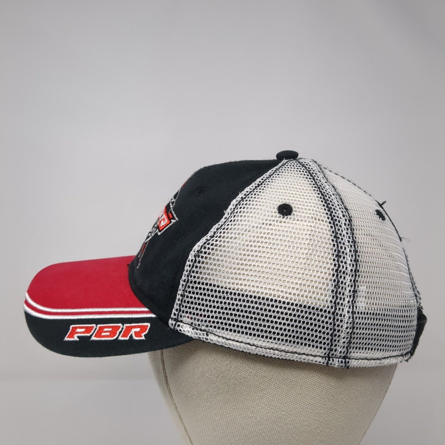 PBR Strapback Trucker Hat Multicolor One Size Adjustable Embroidered Mesh Back