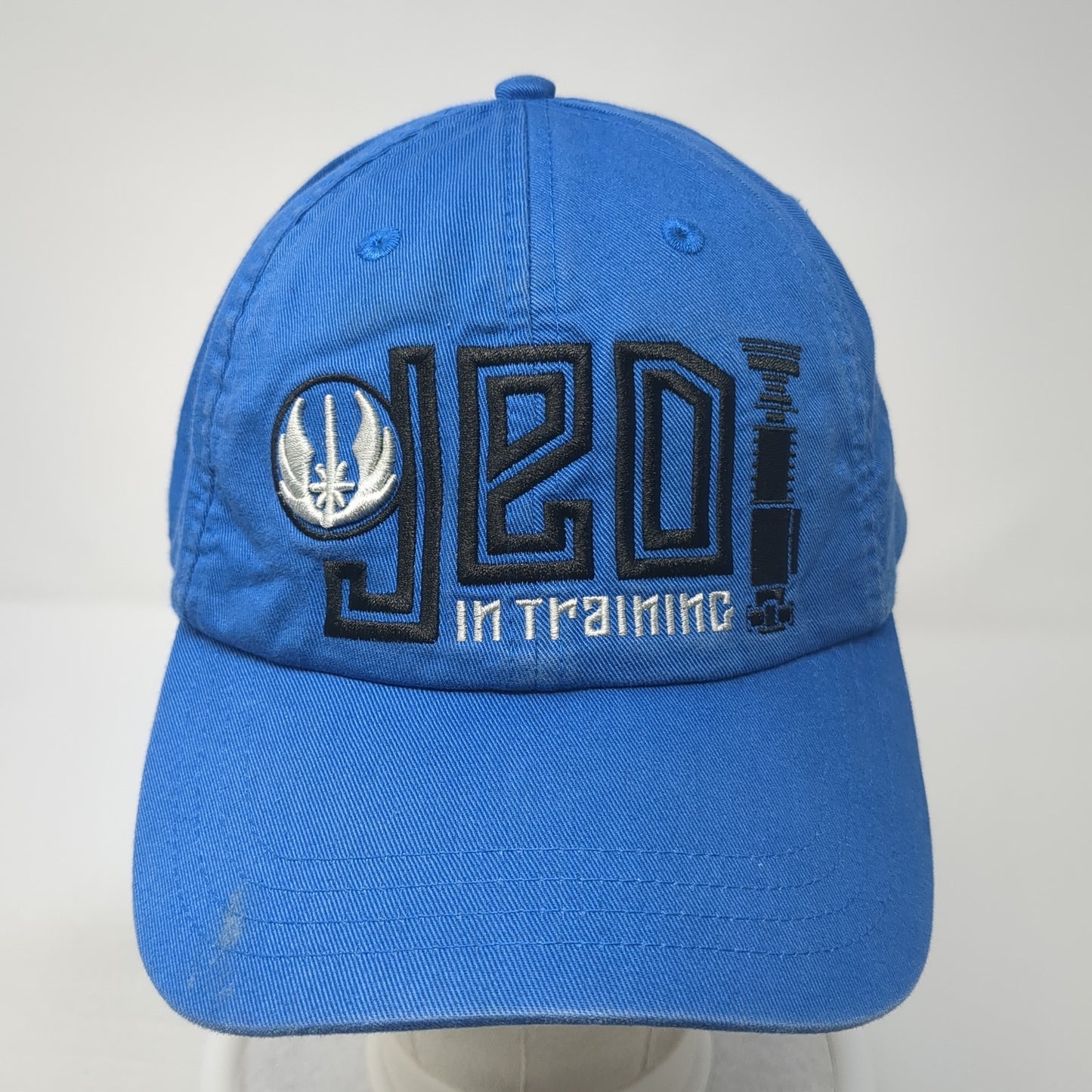 Jedi In Training Strapback Hat Blue One Size Adjustable Star Wars
