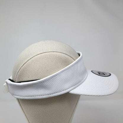 Idaho Governors Cup Strapback Sun Visor Cap White One Size Adjustable New Era