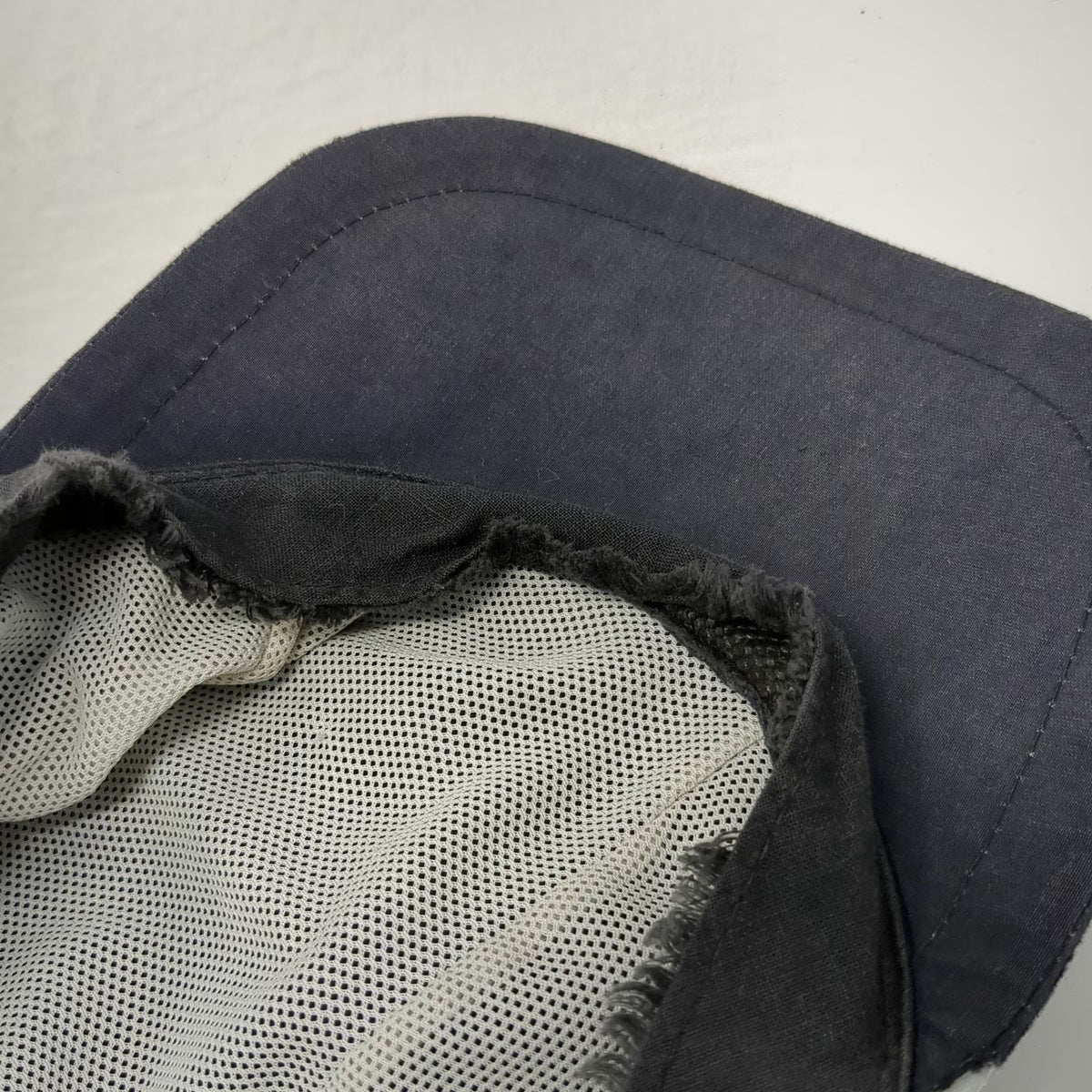 Versace Baseball Cap Gray One Size Olympic Museum Lausanne Medusa Strapback Hat