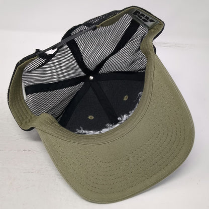NV CAPS Trucker Hat Green OSFM South Creek Outfitters Buck Deer Mesh Snapback
