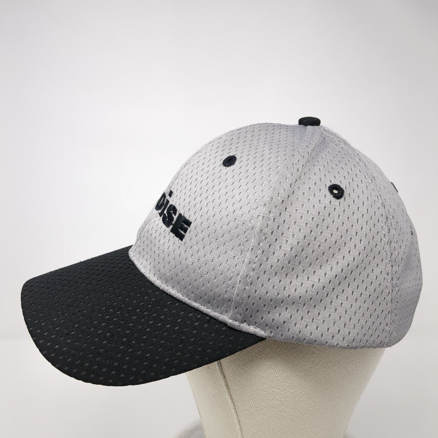 Boise Strapback Hat Gray One Size Adjustable Embroidered Otto 6 Panel