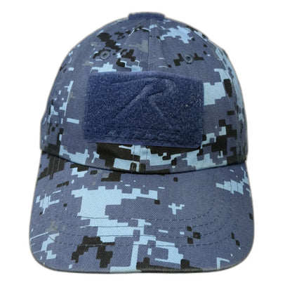 Rothco Baseball Cap Blue One Size Digital Camo Tactical Patch Hat
