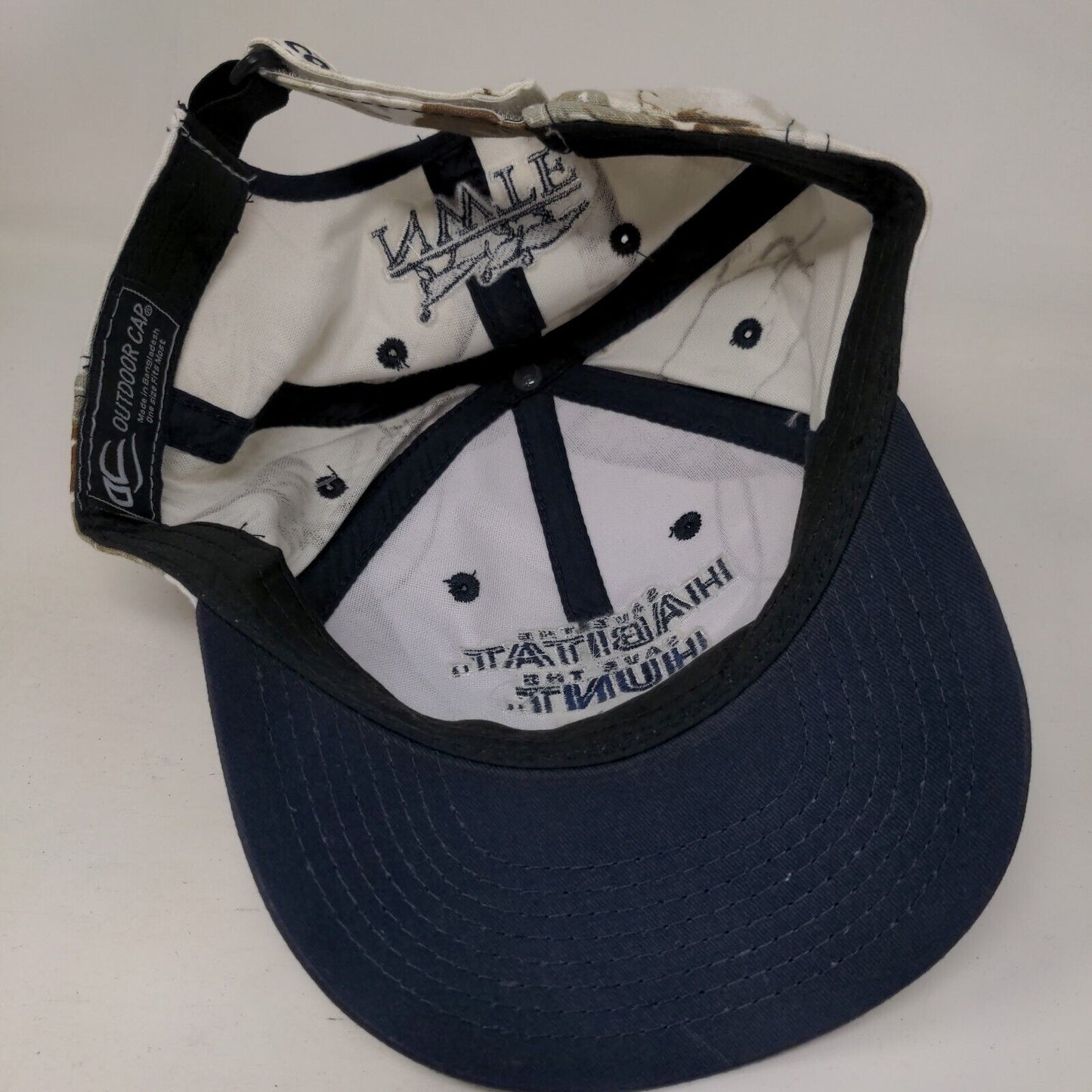 Save The Habitat Save The Hunt NWTF Strapback Hat Camo OSFM W/Tags