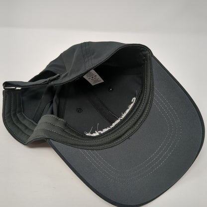 Secureworks Strapback Hat Black M/L Embroidered Swoosh Logo Dri-Fit Nike