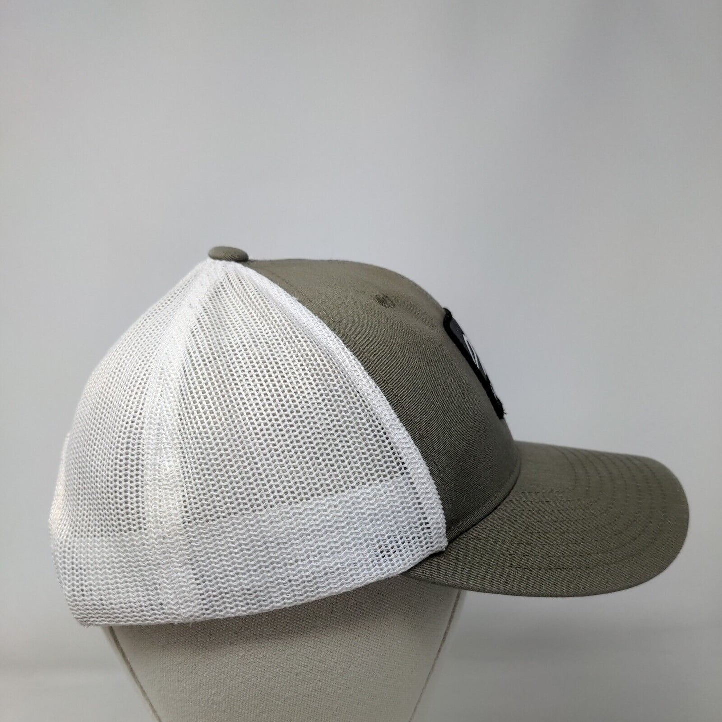 Columbia Mountain Patch Snapback Trucker Hat Brown One Size Mesh Back