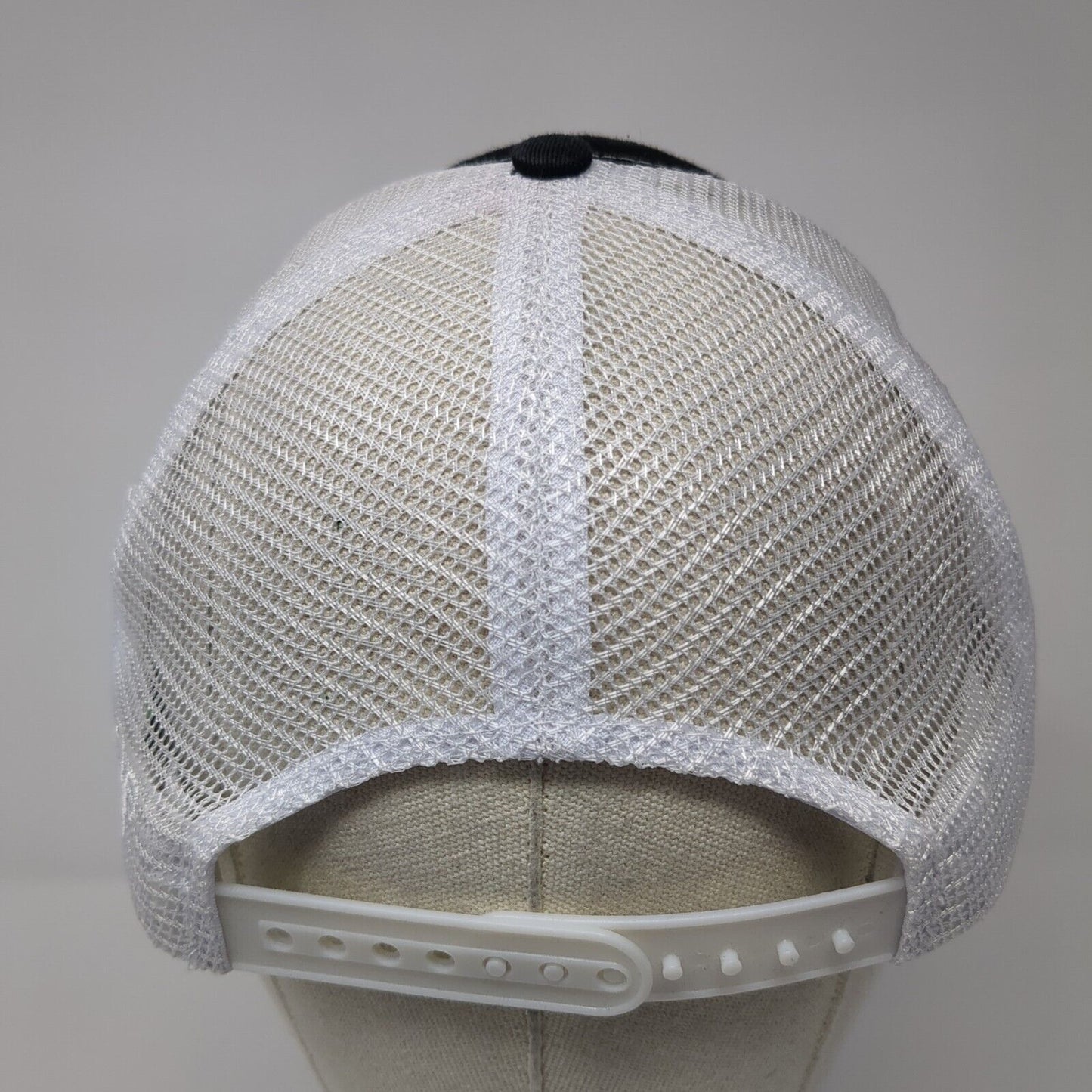 Campbell Tractor Co Snapback Mesh Back Trucker Hat Black One Size