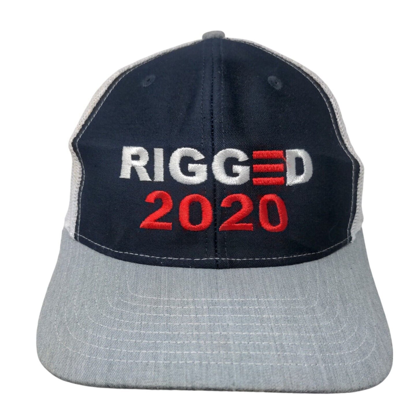 Rigged 2020 Snapback Mesh Back Trucker Hat Multi One Size Embroidered