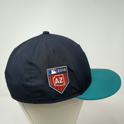 New Era MLB Seattle Mariners Baseball Cap One Size Blue Green Trident 2018 AZ