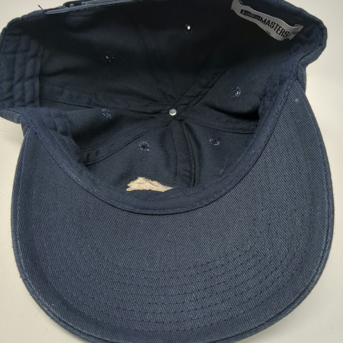 Logo Masters Snapback Blue One Size Hat Coors Original Embroidered Gold Logo