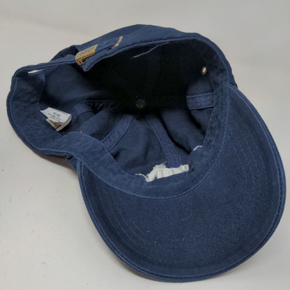 L.L. Bean Men's Slideback Hat Blue OSFA Embroidered Sterling Logo