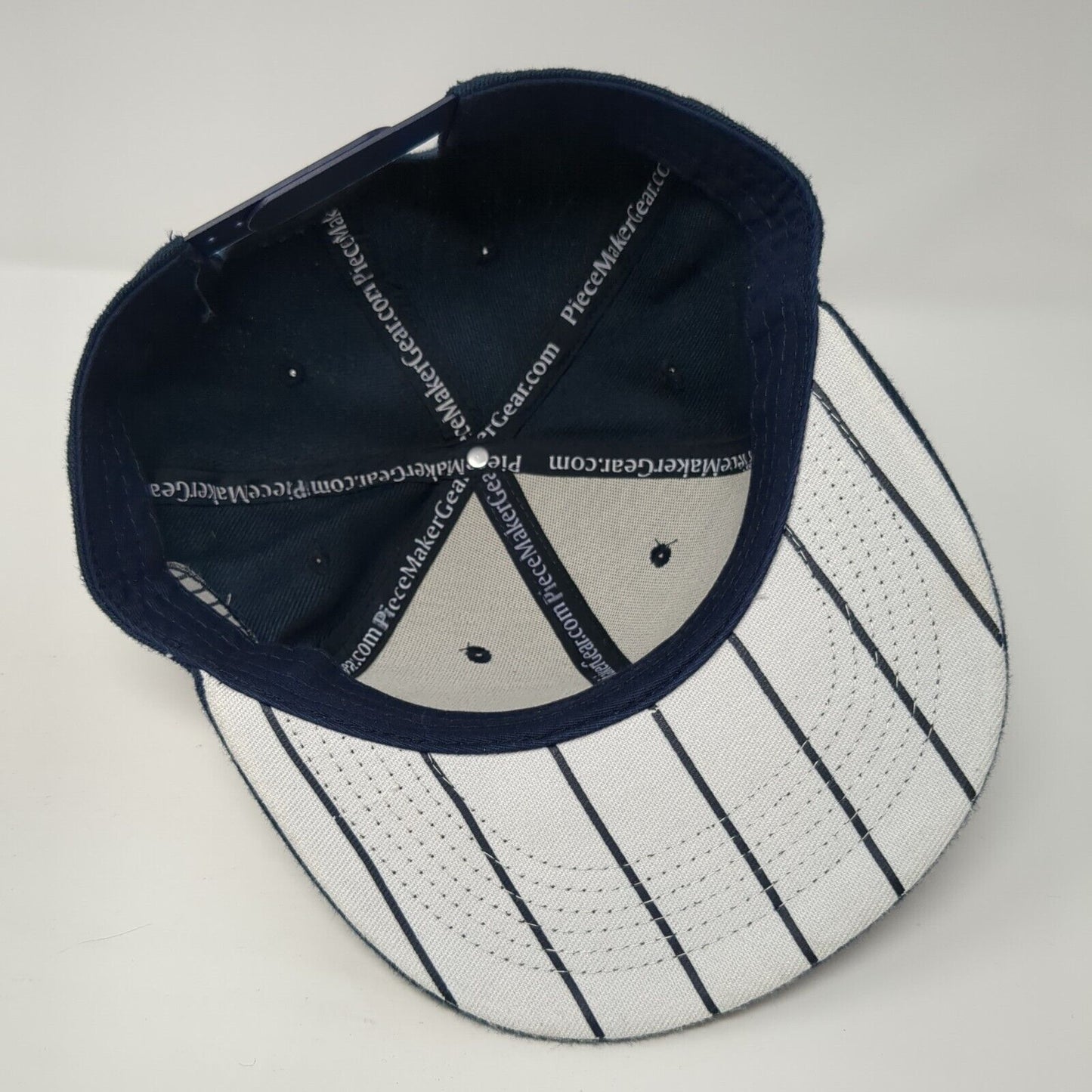 Piecemaker Snapback Hat Blue One Size Adjustable Embroidered 420 Logo