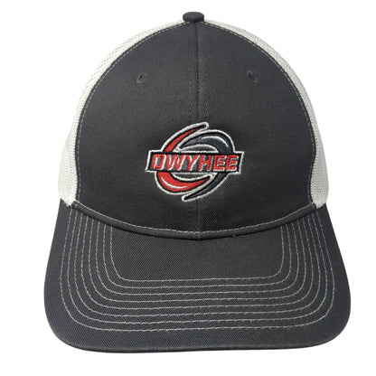 Owyhee Snapback Mesh Back Trucker Hat Gray One Size Port Authority
