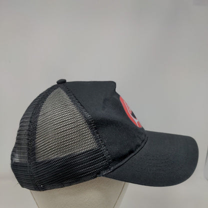 PG Fine Wines Snapback Mesh Back Trucker Hat Black One Size Beechfield