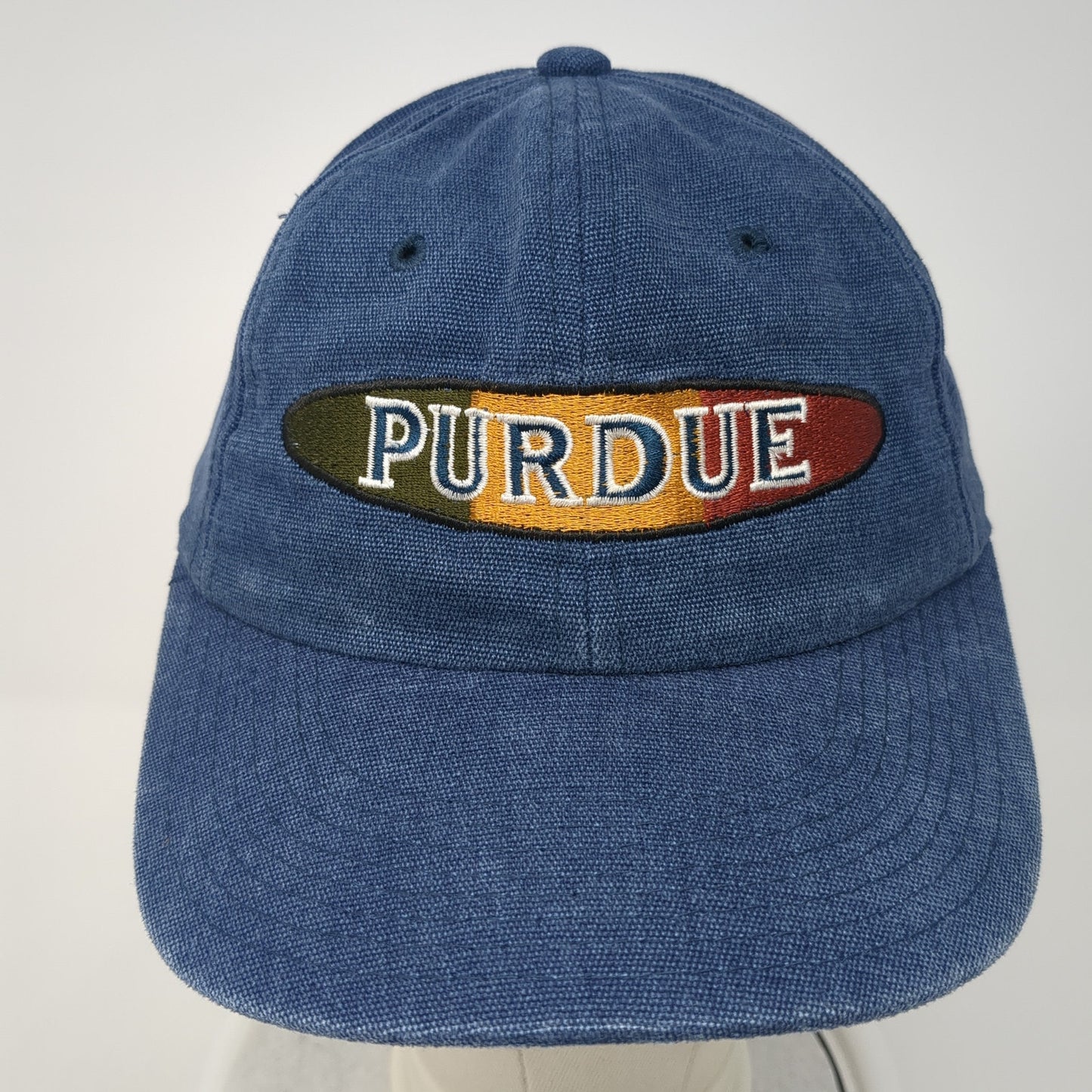 Purdue Slideback Hat Blue One Size Adjustable Embroidered Yupoong