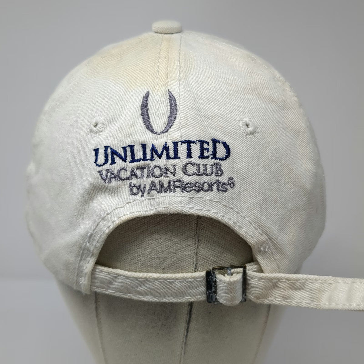 Invasion Baseball Cap White One Size Puerto Vallarta Unlimited Vacation Club Hat