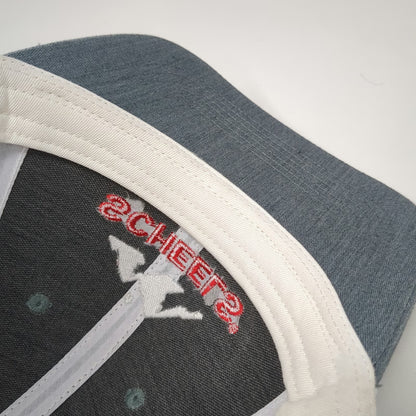 Scheels Meridian Mountain Gray Trucker Hat One Size Snapback Mesh Cap