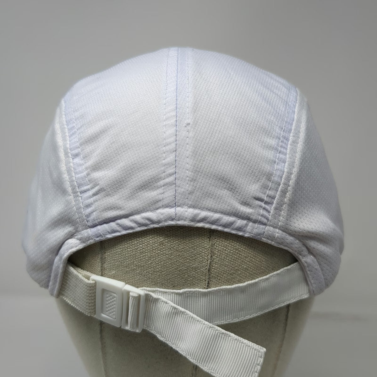 BOCO Gear Ironman 70.3 North Carolina 2019 Finisher 5 Panel Hat White One Size