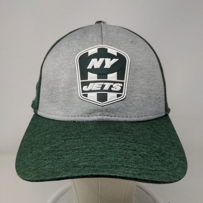 New Era Men's Fitted Hat Green Gray New York Jets 3D Logo 39Thirty