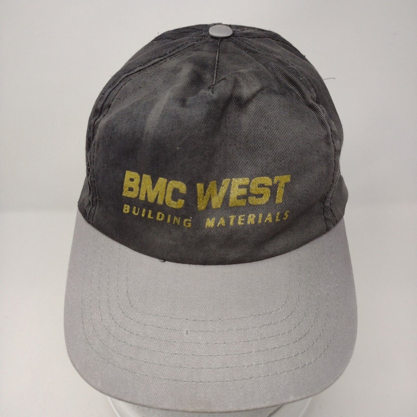 BMC West Building Materials Snapback Hat Gray OSFA Adjustable Outdoor