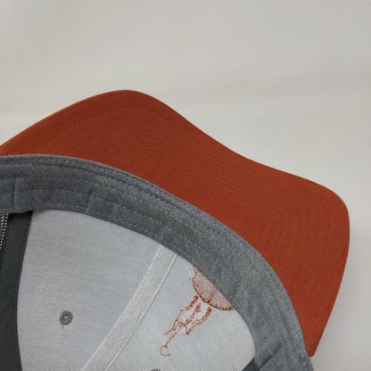 Richardson Snapback Trucker Hat Multicolor One Size Embroidered Mesh Back