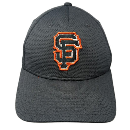 New Era MLB San Francisco Giants Baseball Cap Gray Orange M 39THIRTY Stretch