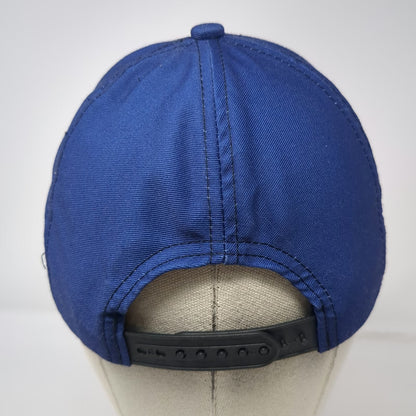 5 Panel Blue Hat One Size USA 250th Anniversary Patriotic Stars Side Flags