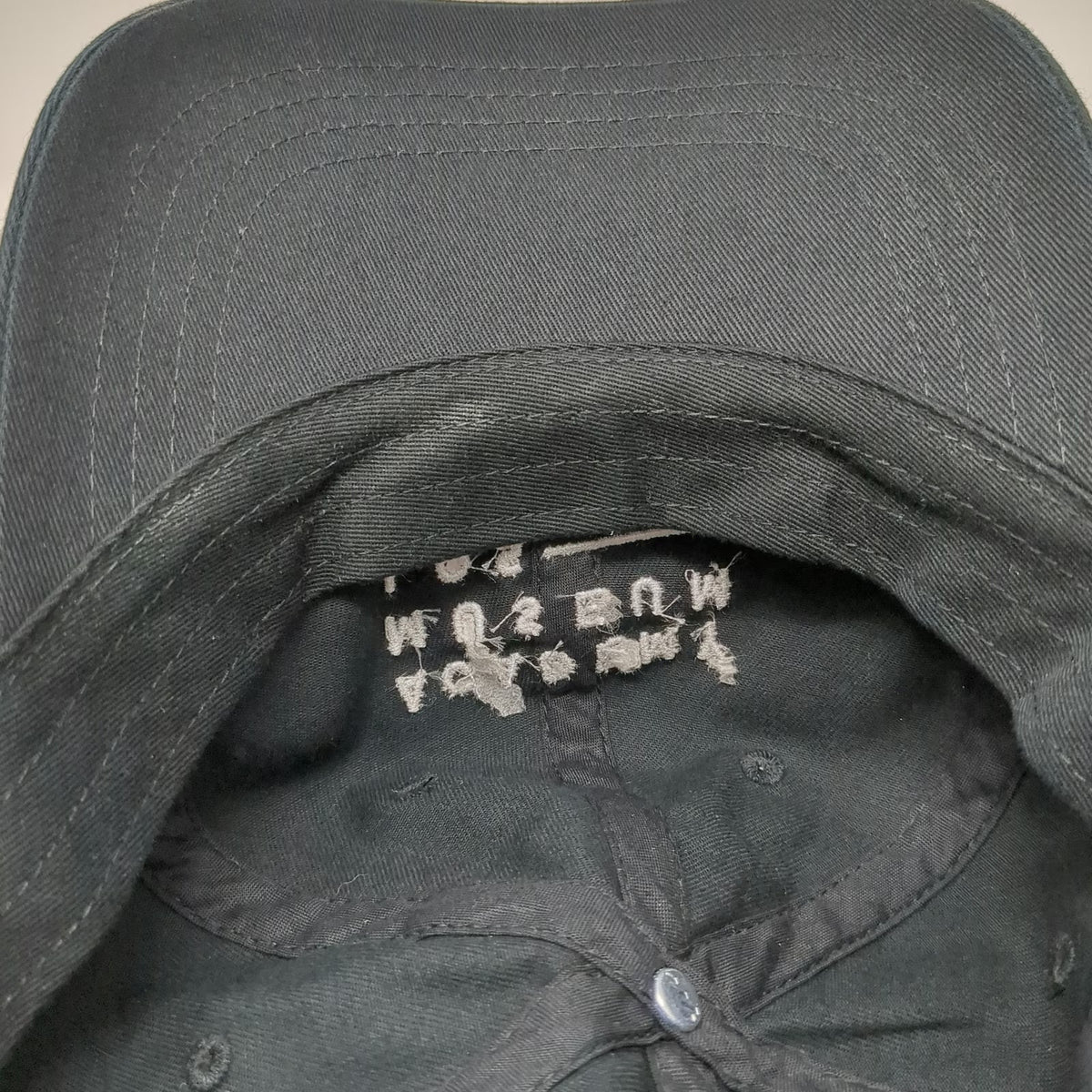 Yupoong Academy Museum Los Angeles Baseball Cap Hat Black One Size Cotton Strap