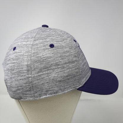 The Game Snapback Gray Purple One Size Family Foundation Tank Logo Patch Hat