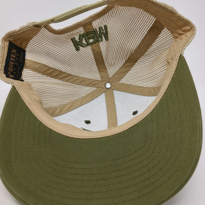 Sportex Trucker Hat Green OSFM American Flag KBM Mesh Snapback Patch USA Made