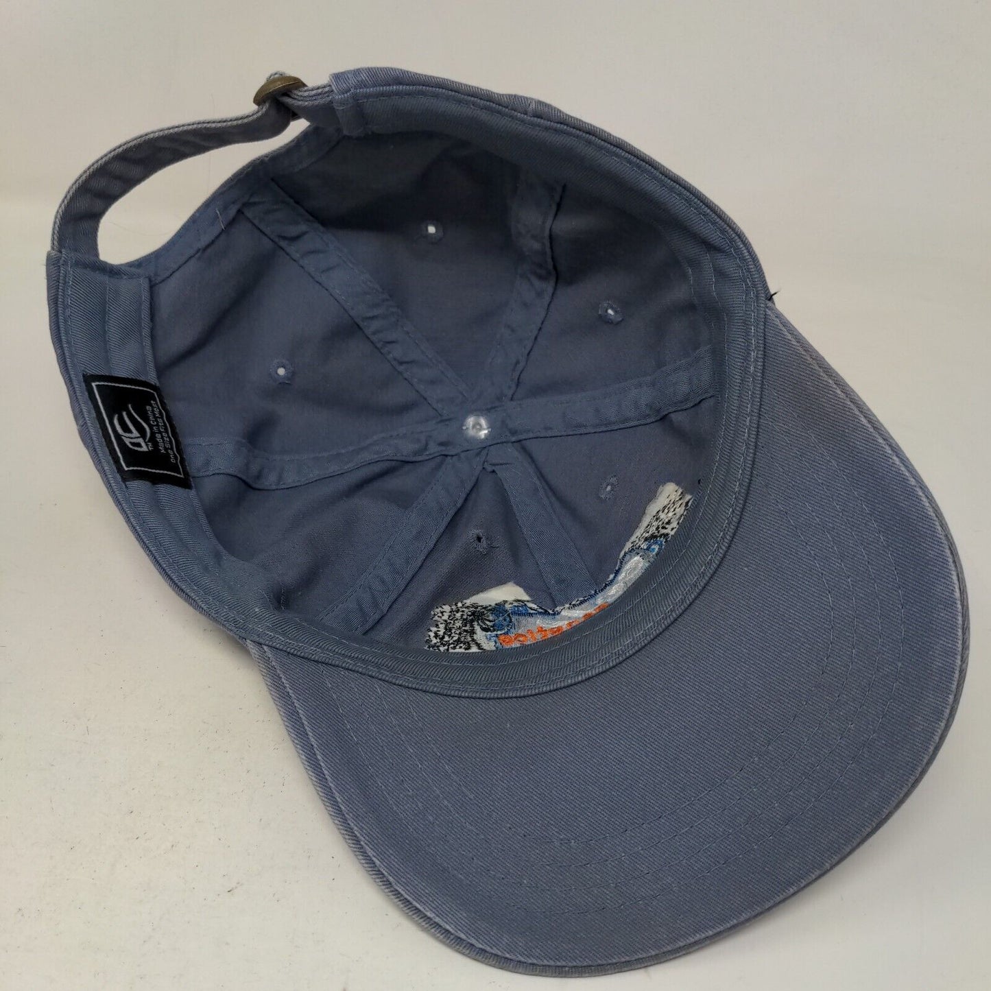 Outdoor Cap Men's Slideback Hat Blue Size OSFM Cole Genetics Embroidered Logo