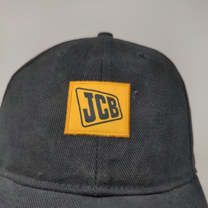 JCB Men's Slideback Hat Black Owners Club Member Embroidered Logo