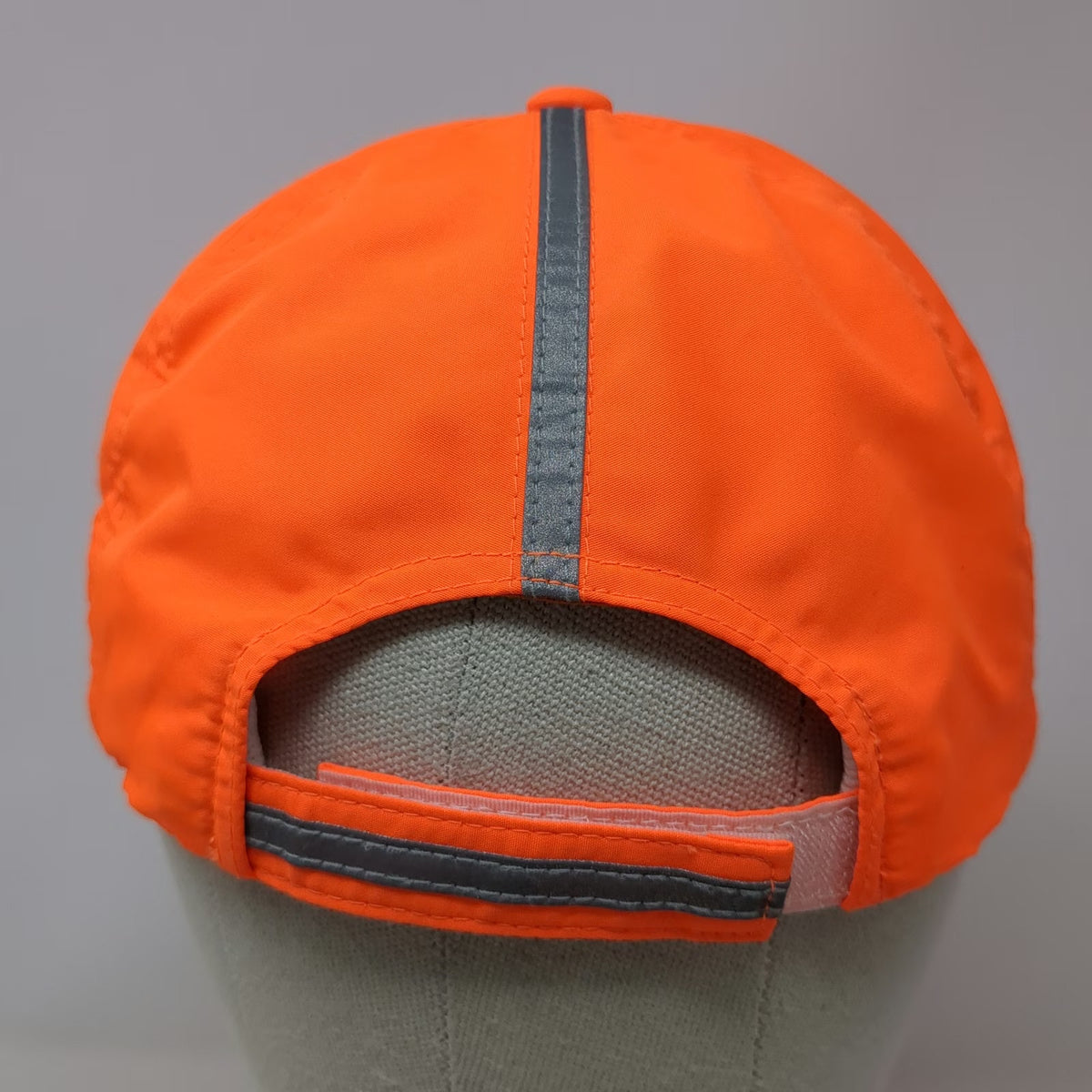 Port Authority Baseball Cap Orange One Size Reflective BSU Parking Services Hat