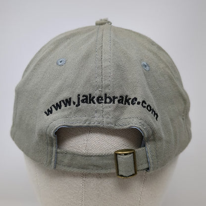 Fersten Worldwide Baseball Cap Green One Size Jake Brake Slideback Hat Trucking