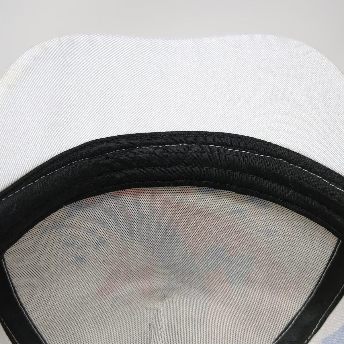 5 Panel Hat White Red Blue One Size Patriotic Butterfly American Flag Snapback