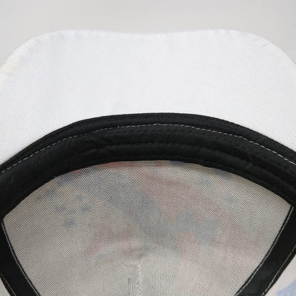 5 Panel Hat White Red Blue One Size Patriotic Butterfly American Flag Snapback