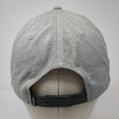 Burton 5 Panel Gray One Size Mountain Sunset Patch Snapback Hat High Profile