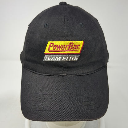 NU-FIT PowerBar Team Elite Hat Black XL Baseball Cap Stretch Fit Embroidered