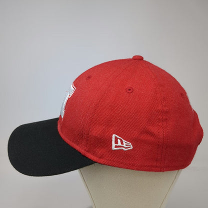 New Era Nebraska Cornhuskers NCAA Snapback Red Hat One Size Black Huskers Script