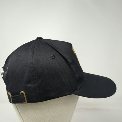 NWTF 5 Panel Black Hat One Size Golden Gobbler 2004 Embroidered Logo Hunting