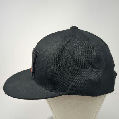 Yupoong Snapback Hat Black One Size Fox Factory Bob Portrait Patch 110 Flexfit