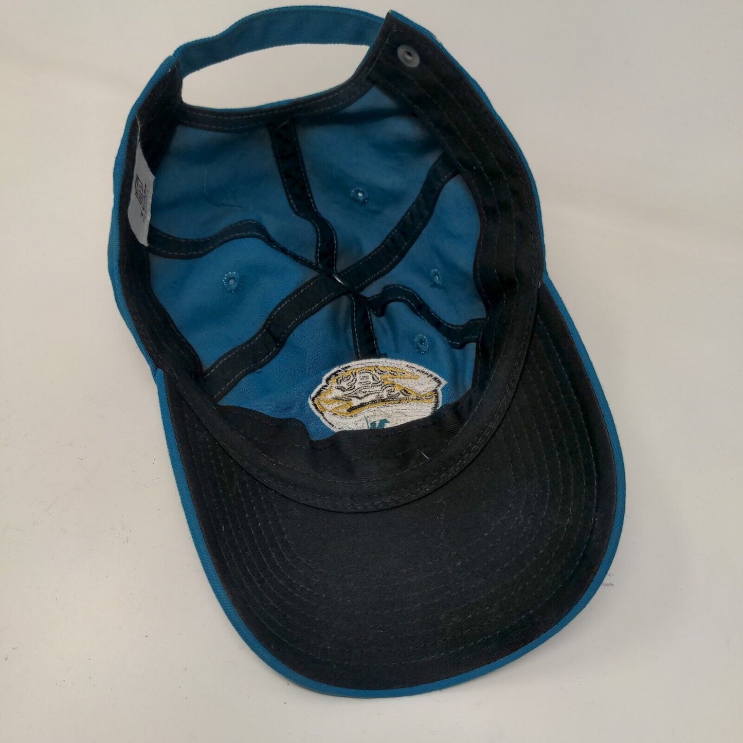 NFL Team Apparel Men's Slideback Hat Blue OSFA Jacksonville Jaguars Embroidered