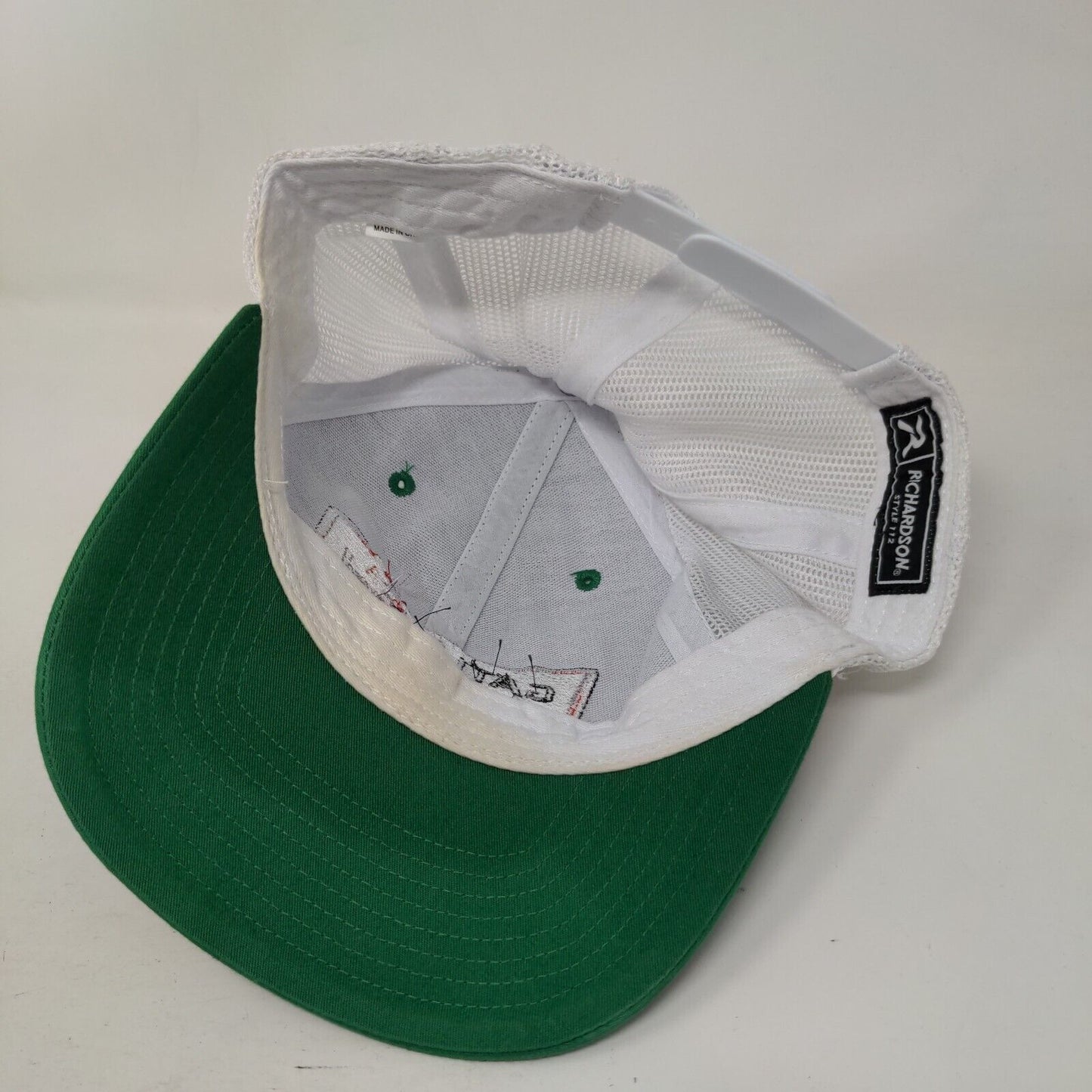 Gatlin Feed Snapback Mesh Back Trucker Hat Green One Size Richardson