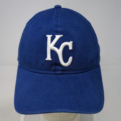 New Era KC Royals Blue Baseball Cap OS Adjustable MLB Relaxed Hat Embroidered