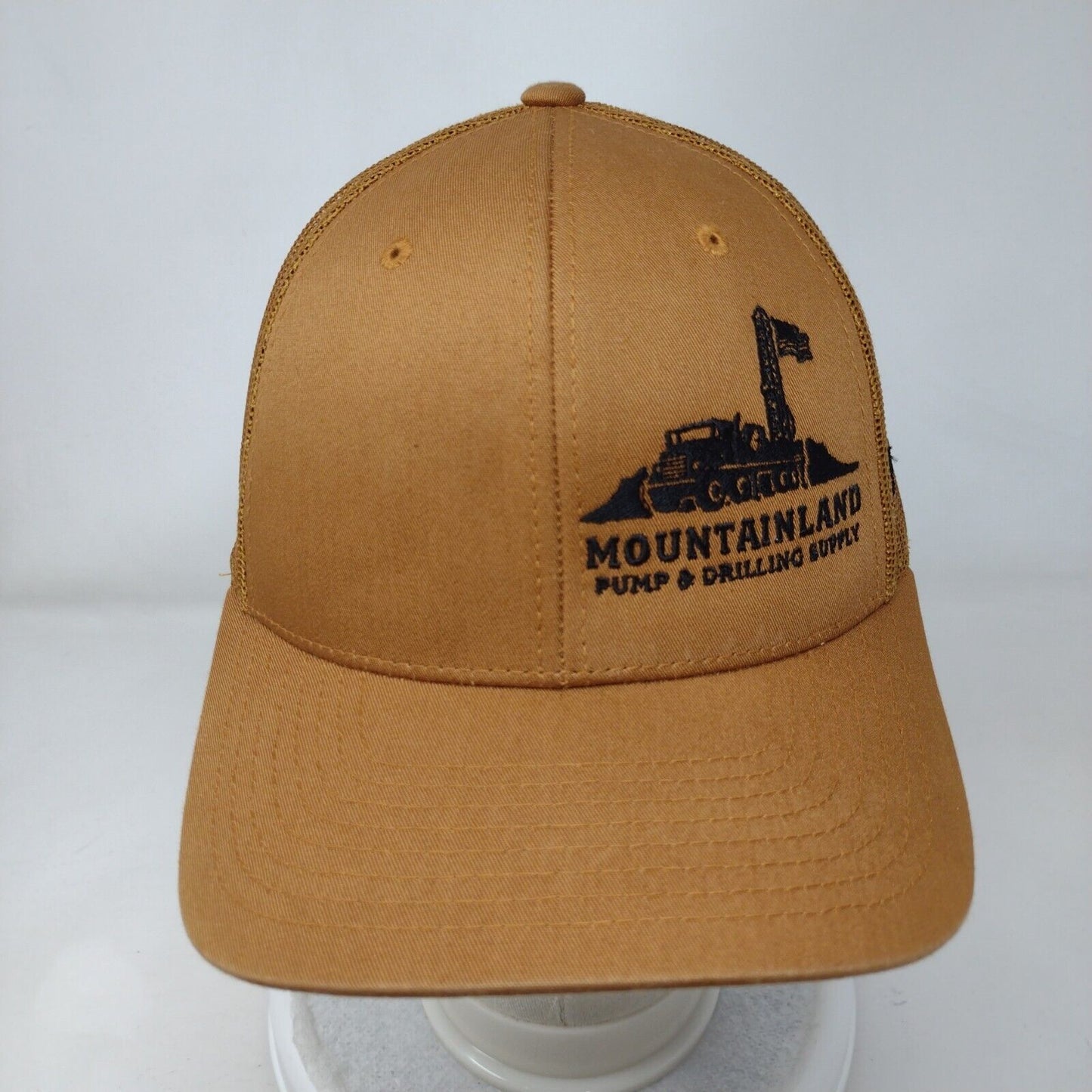 Mountainland Pump & Drilling Supply Pentairl Trucker Hat Brown One Size Yupoong