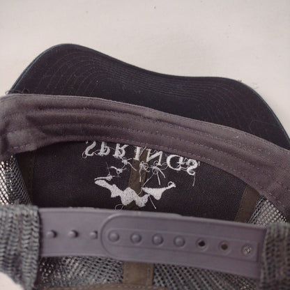 Springs of Royal Oaks Snapback Mesh Back Trucker Hat Black OSFA Embroidered